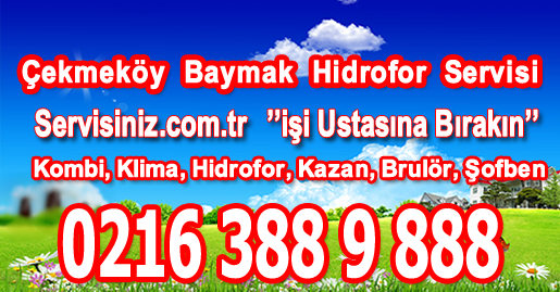 Çekmeköy Baymak Hidrofor Servisi